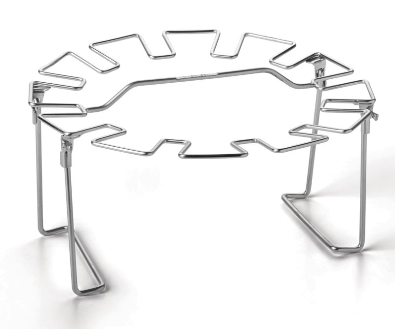 Napoleon Edelstahl Hähnchenkeulen Halter inkl. Schale