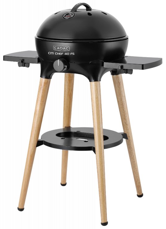 CADAC Gasgrill Citi Chef 40 FS BBQ / Dome matt black, 30 mbar