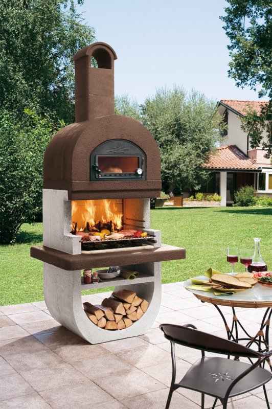 Gartengrill pizzaofen