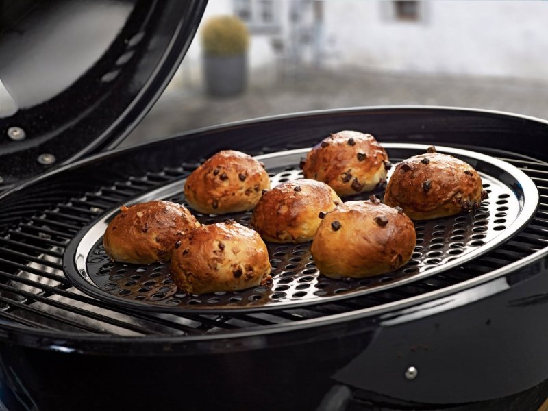 Outdoorchef Pizzablech / Backblech Ø 40cm, emailliert