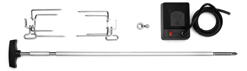 Napoleon Drehspieß / Rotisserie Heavy Duty für Holzkohle Kugelgrills Ø 47 cm und Ø 57 cm