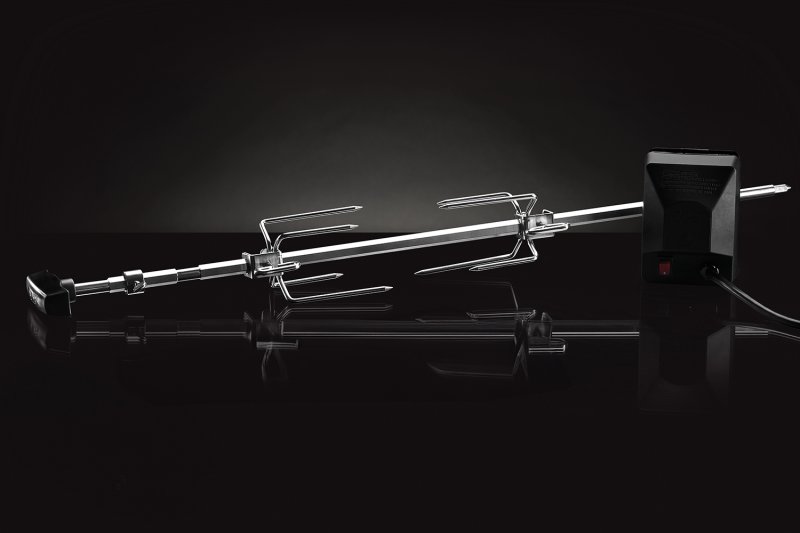 Napoleon Drehspieß / Rotisserie Heavy Duty für Holzkohle Kugelgrills Ø 47 cm und Ø 57 cm