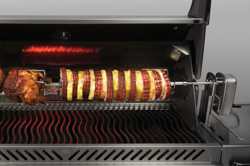 Napoleon Drehspieß / Rotisserie Comm. Quality für Prestige Pro 665