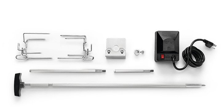 Napoleon Rogue SE 525 Gasgrill - all-black - mit Sizzle Zone und Heckbrenner - Grillfürst Edition - X-DEAL inkl. Abdeckhaube, Gussplatte und Drehspieß-Set - Modell 2024