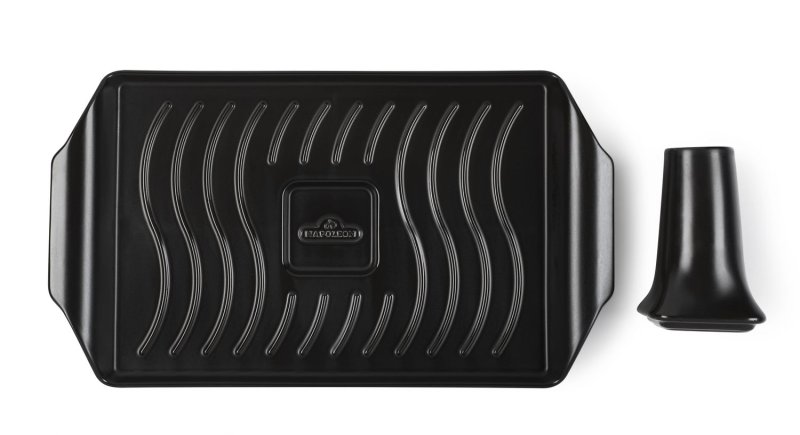 Napoleon Keramische Grillplatte 43 x 25 cm mit Geflügelaufsatz