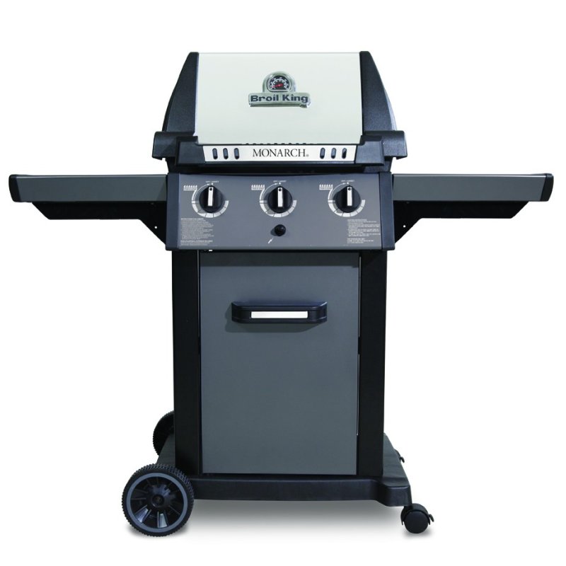 Broil King Monarch 320 Natural Gas Grill – 30,000 BTU, 520 Sq In Cooking Space, 3 Burners