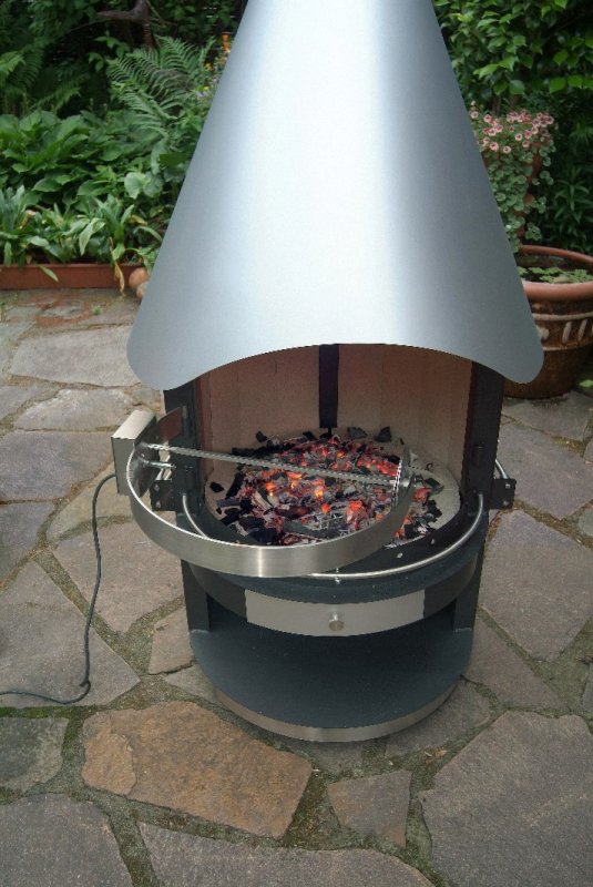 Girse Drehspieß für Typ 2 Grillkamin