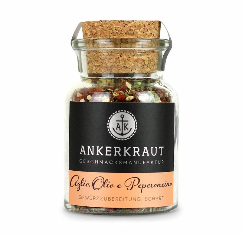 Ankerkraut Aglio, Olio e Peperoncino, 65 g Glas
