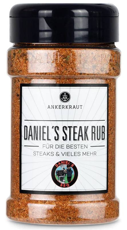Ankerkraut Daniel´s Steak Rub, 270g Streuer