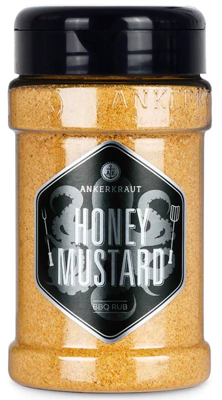Ankerkraut Honey Mustard BBQ Rub, 200g Streuer