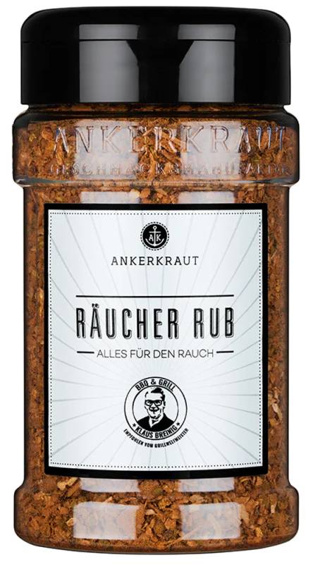 Ankerkraut Räucher Rub, 215g Streuer