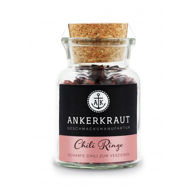 Ankerkraut Chili Ringe, 15g Glas