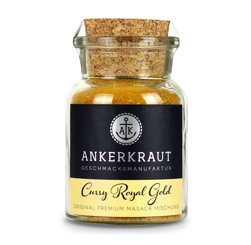 Ankerkraut Curry Royal Gold, 80g Glas
