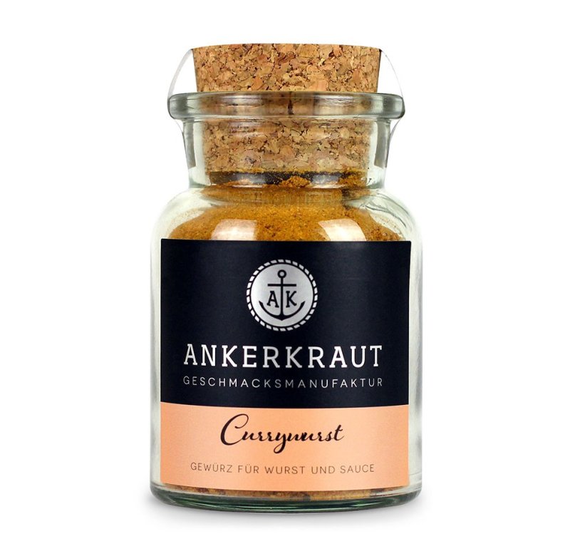 Ankerkraut Currywurst Gewürz, 90 g Glas