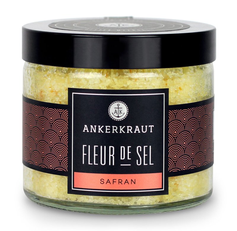 Ankerkraut Fleur de Sel - Safran, 160g Glas