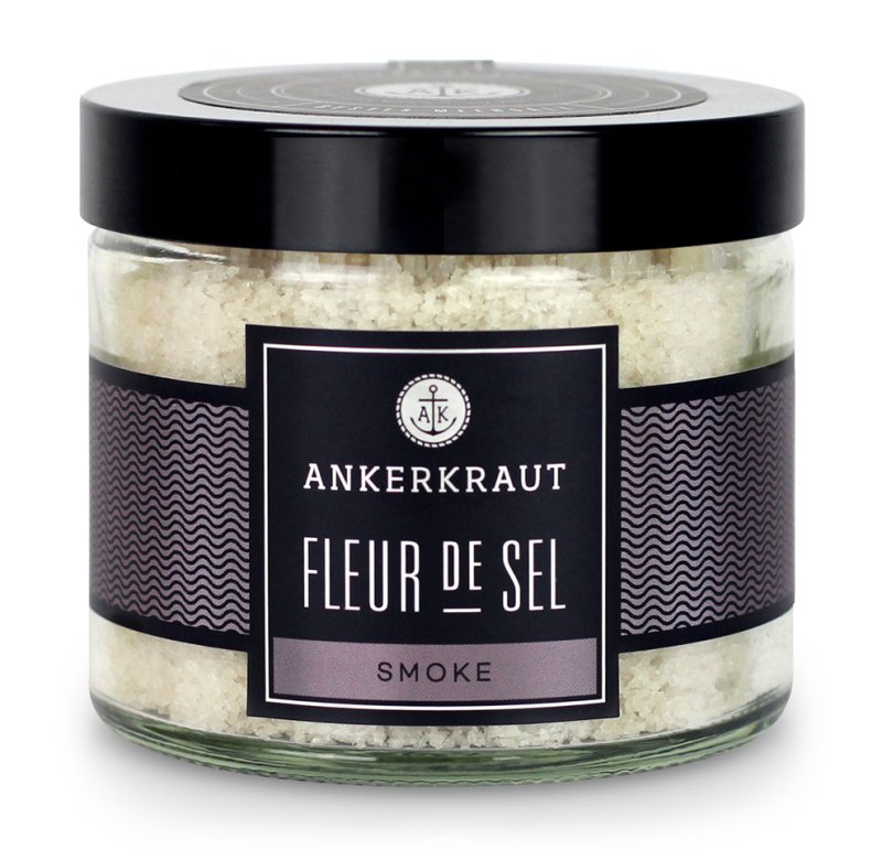 Ankerkraut Fleur de Sel - Smoke, 160g Glas