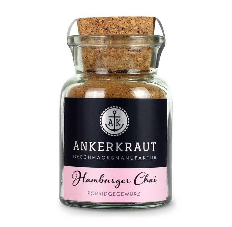 Ankerkraut Hamburger Chai - Porridgegewürz, 110 g Glas