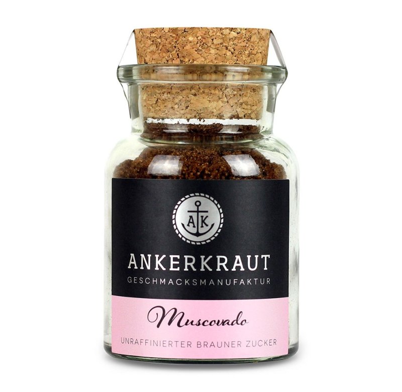 Ankerkraut Muscovado Zucker, 90g Glas