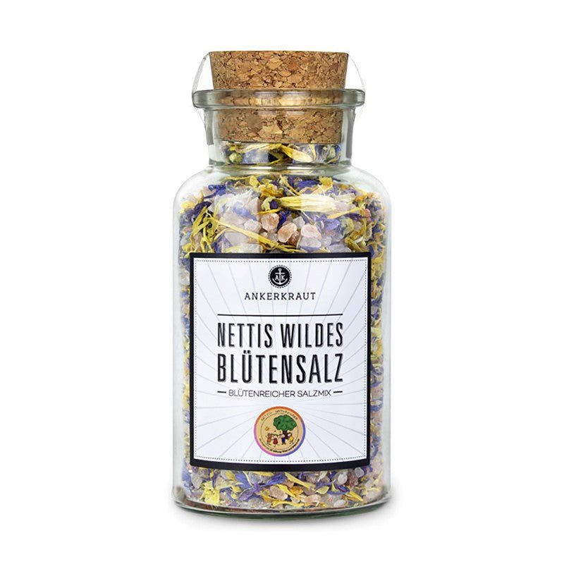 Ankerkraut Nettis Wildes Blütensalz, 260g Glas