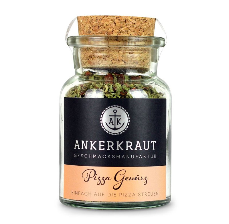 Ankerkraut Pizza Gewürz, 45g Glas