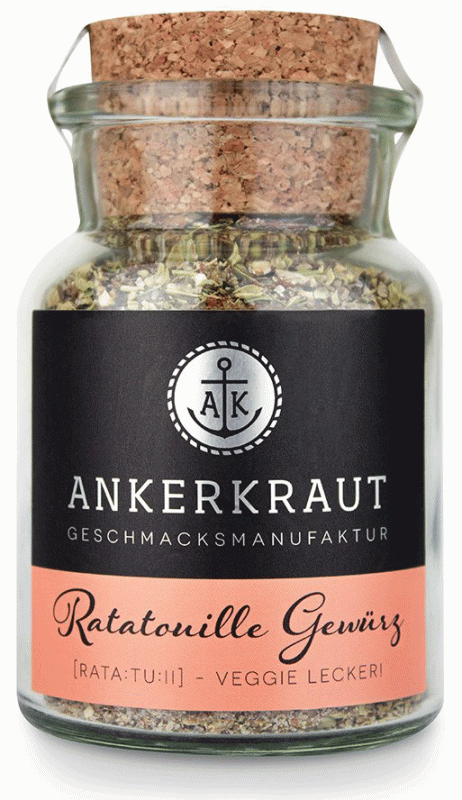 Ankerkraut Ratatouille Gewürz, 80 g Glas