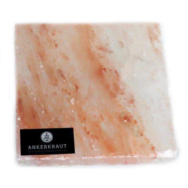 Ankerkraut BBQ Salzstein Salzblock, groß 20x20x2,5 cm