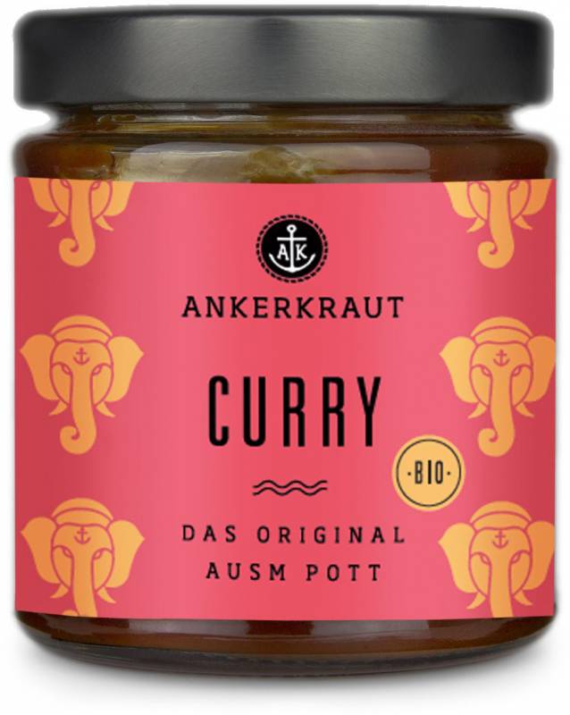 Ankerkraut #Saucenliebe - Curry Sauce - Das Original aus'm Pott, 170 ml Glas