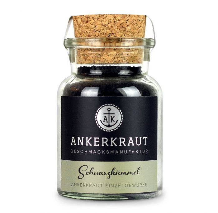 Ankerkraut Schwarzkümmel, ganz, 80g Glas