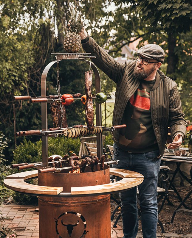 Moesta Asado Grill Aufsatz für Bandit FirePlace