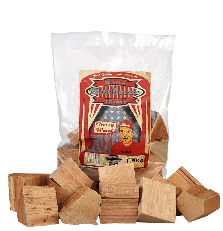 Axtschlag Räucherchunks Kirsche / Woodchunks Cherry - 1,5 kg