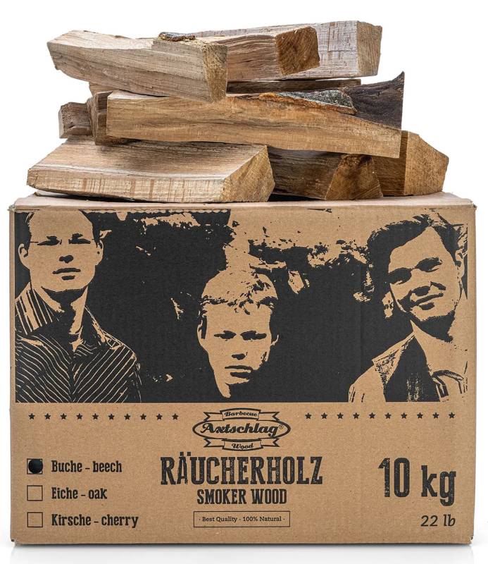 Axtschlag Räucherholz Buche / Smoker Wood Beech - 10 kg