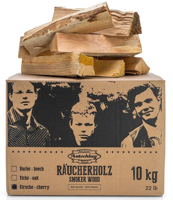 Axtschlag Räucherholz Kirsche / Smoker Wood Cherry - 10 kg