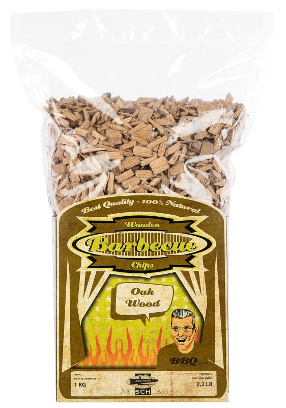 Axtschlag Räucherchips Eiche / Wood Chips Oak - 1 kg