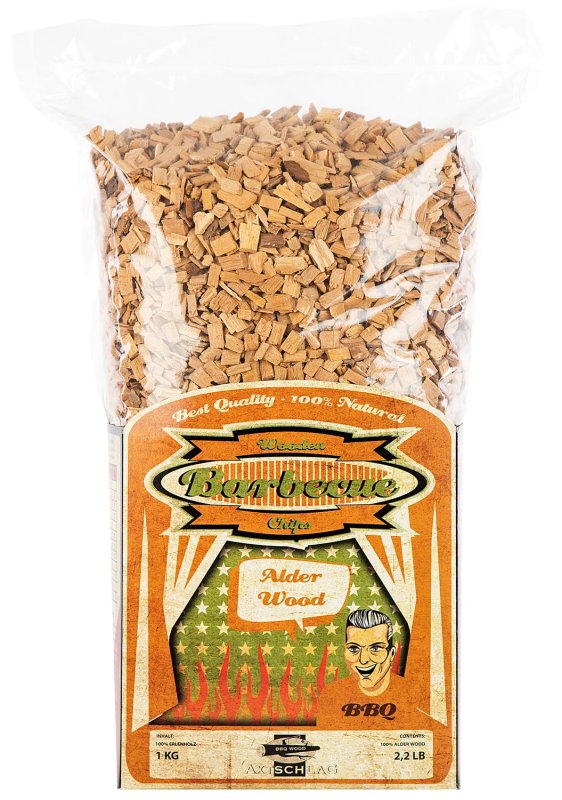 Axtschlag Räucherchips Erle / Wood Chips Alder - 1 kg