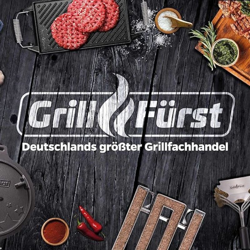 Grillfürst Pizzaheber / Pizzaschieber Edelstahl klappbar - Retoure