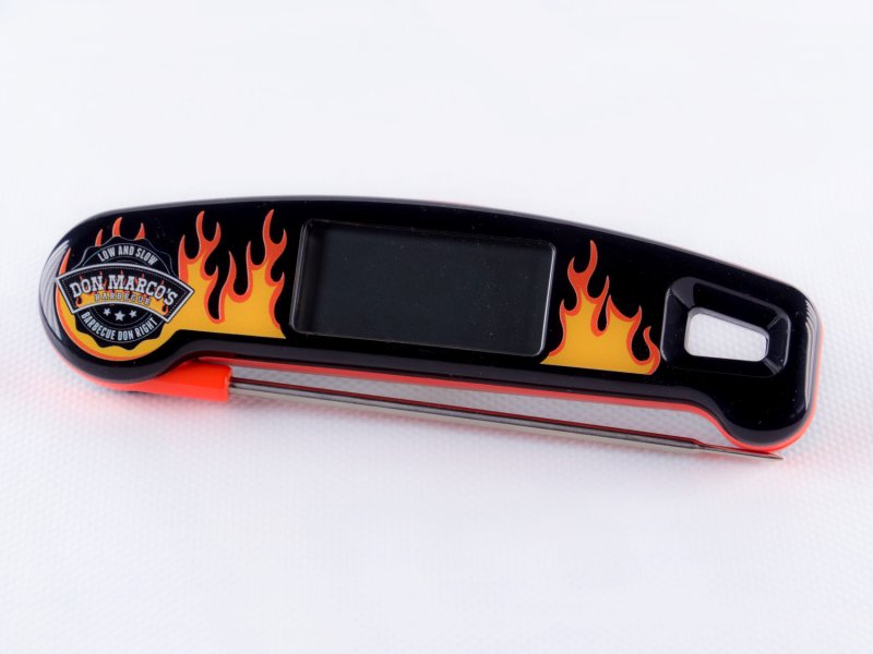 Don Marco's BBQ Check Einstechthermometer Superfast mit beleuchtetem Display