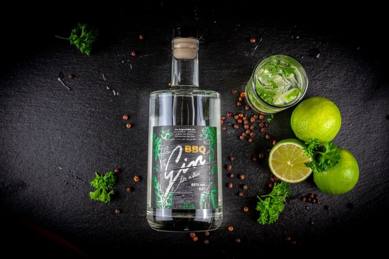 Grillfürst BBQ Gin - Gin like a Boss, 45 % vol. 0,5l