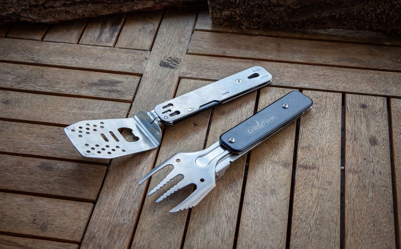 Grillfürst BBQ - Multitool - 4in1 Grillbesteck - Grillgadget