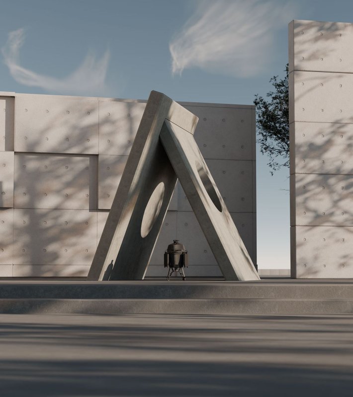 BSTRD. Keramikgrill Pro Large Complete Graphite