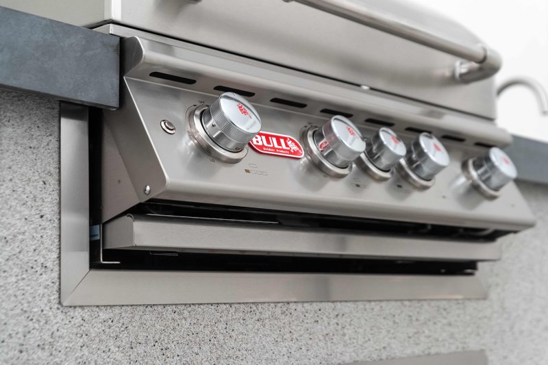 BULL Einbau Blende Lonestar und Angus / Edelstahl