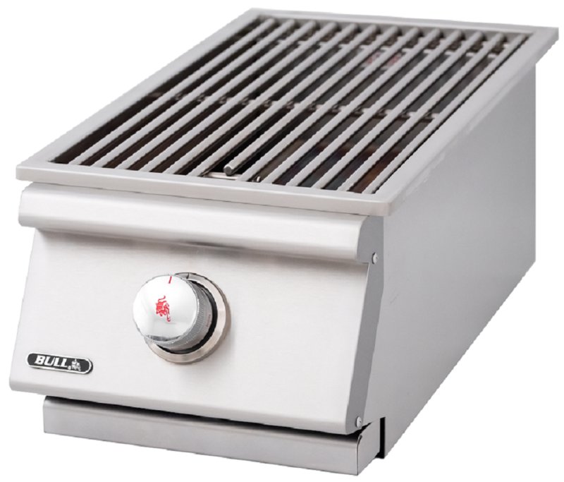 BULL Infrarot Einbau Seitenbrenner / Edelstahl / Slide-In