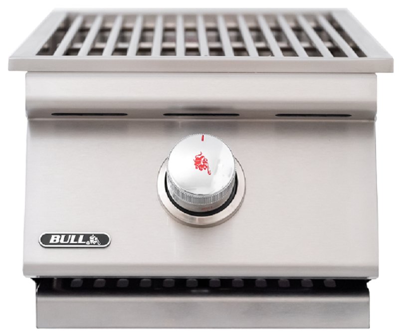 BULL Infrarot Einbau Seitenbrenner / Edelstahl / Slide-In
