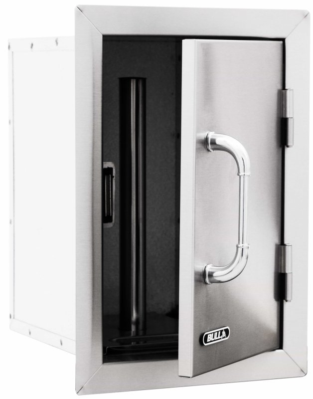 BULL Einbau Küchenrollenhalter aus Edelstahl