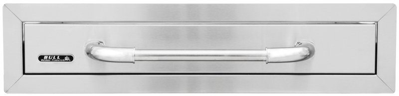 BULL Einbau Schublade Single aus Edelstahl