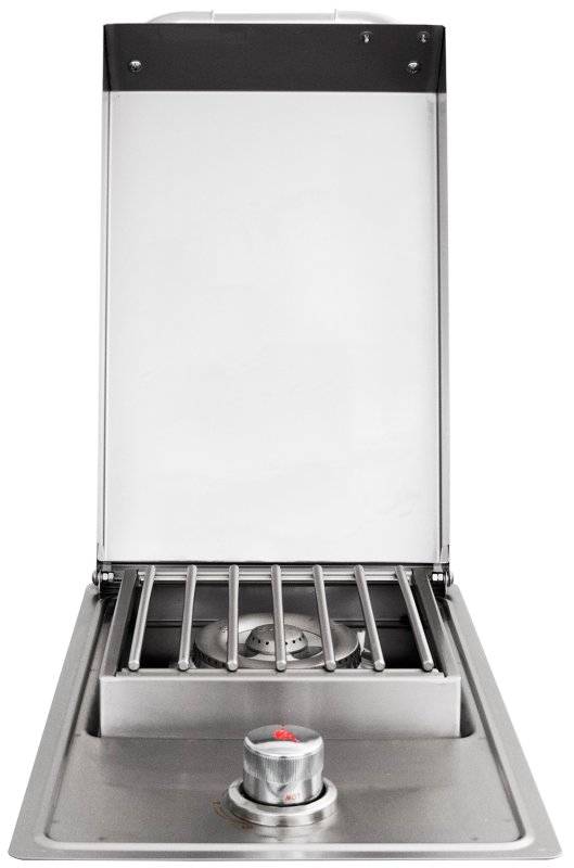 BULL Einbau Seitenbrenner Single / Edelstahl / Drop-In