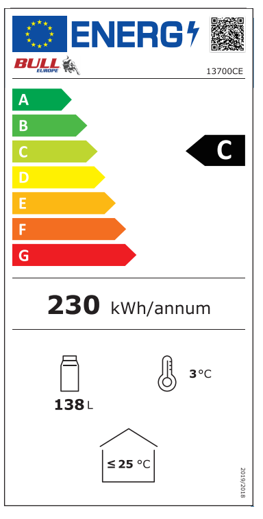 BULL Outdoor Kühlschrank Premium / Edelstahl / IPX4 spritzwassergeschützt