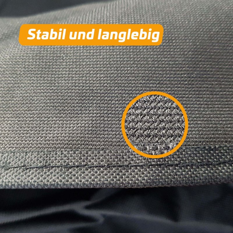 Grillfürst Abdeckhaube Borussia Dortmund Edition 126,5 x 54 x 113 cm für Grillfürst G310, S330 / Napoleon Freestyle 365 / Rösle Allflame Peer 3