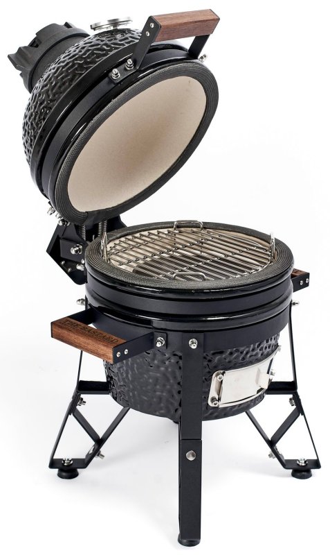 The Bastard Keramikgrill Classic Small - schwarz glänzend - Modell 2025