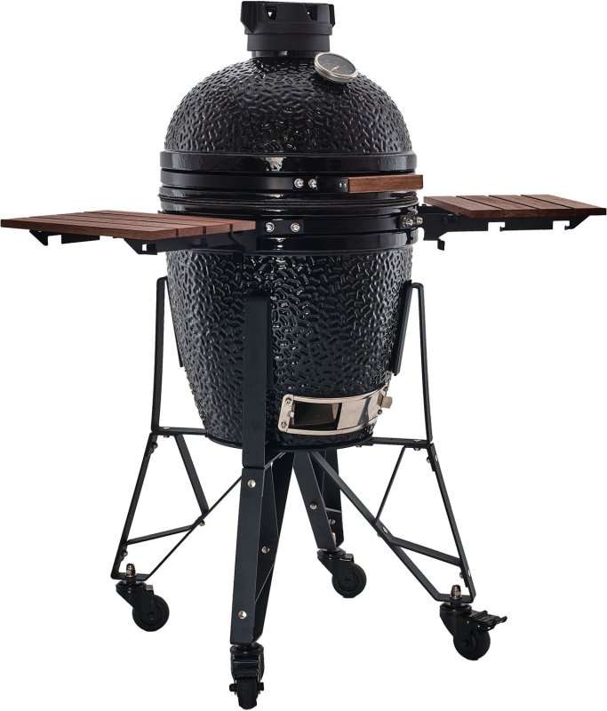 The Bastard Keramikgrill Classic Medium - Complete - schwarz glänzend - Modell 2025