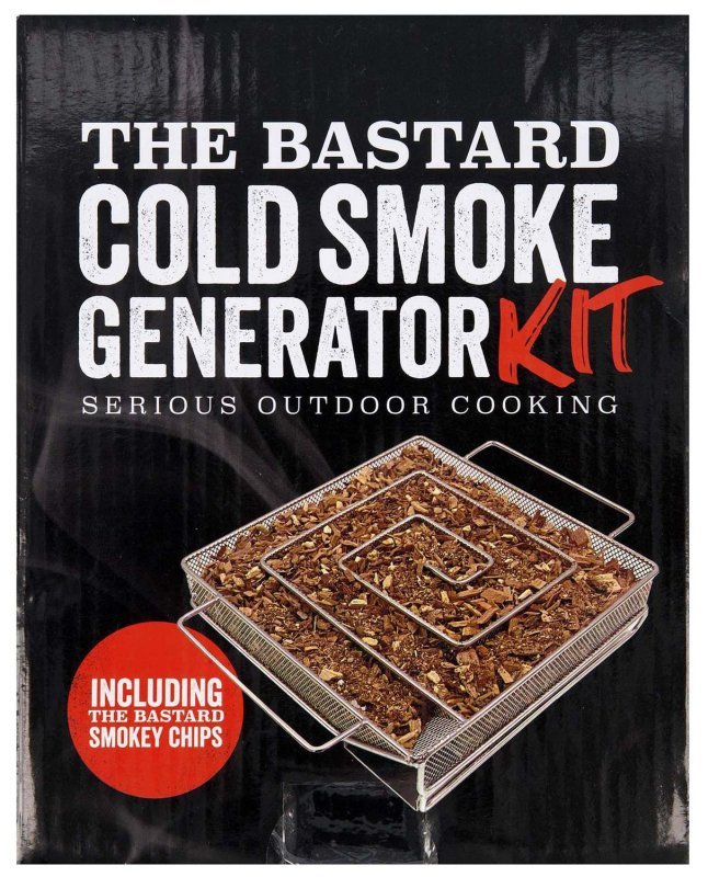 The Bastard Kaltrauchgenerator Set inkl. Bastard Smokey Chips Cherry